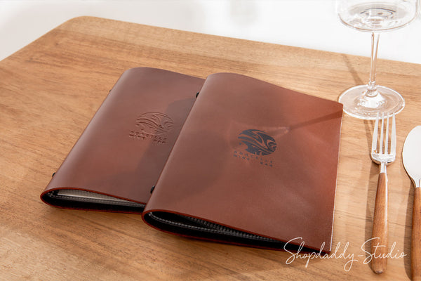 Leather Menu Cover for restaurant