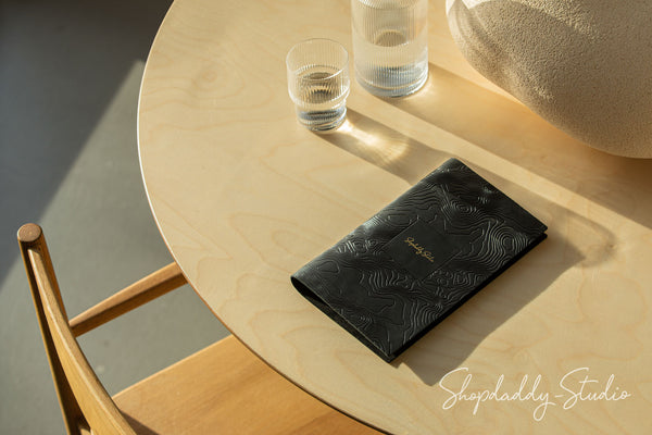 Premium Quality Custom Embossed leather Menu Cover