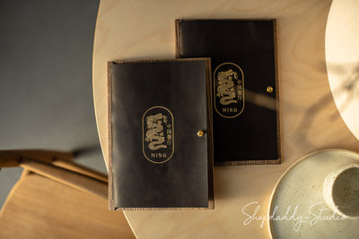 Restaurant Leather and wooden Menu Covers