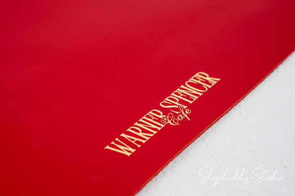 Stylish Leather Oval Table Dining Placemat for bar