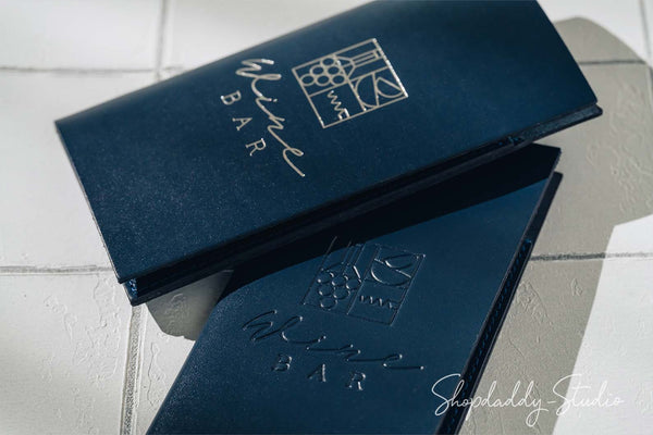 Stylish Leather Server Book for restaurant