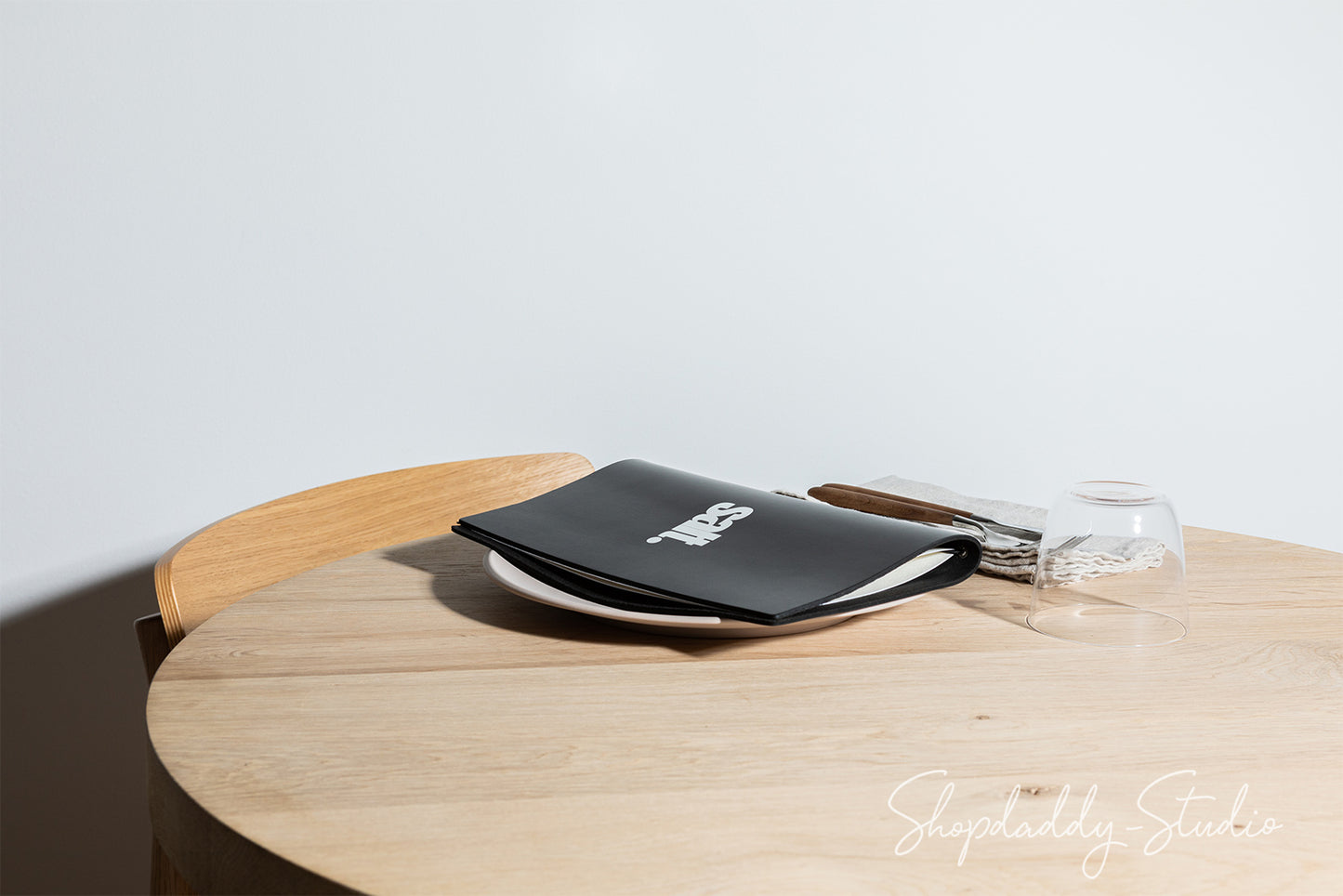Stylish Restaurant Menu Cover Book