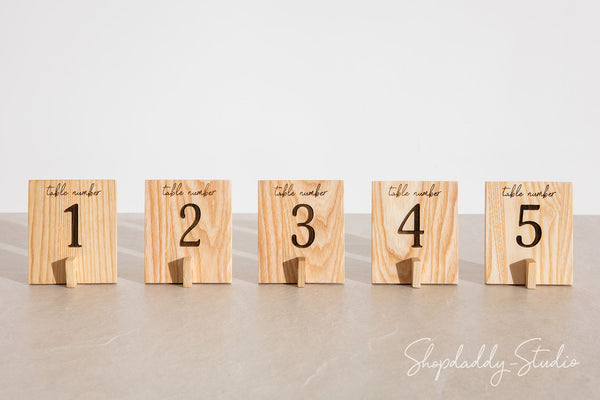 Stylish Set Of Table Numbers With Qr Code for wedding