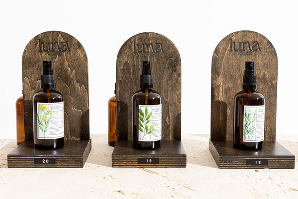 Wood Product Display Table Stand for Retail