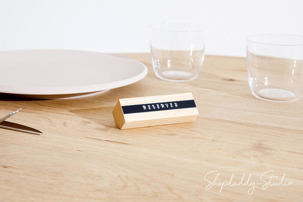 Wooden Price Tag