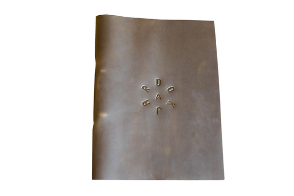 Olive Menu Cover with Rings Mechanism for restaurant