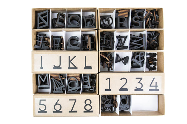Additional Set of Letters for Plywood Letter Board