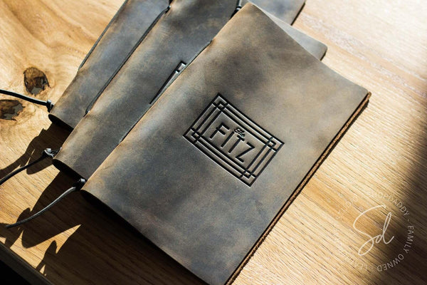 restaurant guest menu cover shopdaddy studio