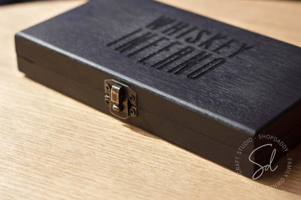 restaurant Black Wooden Check Presenter Box