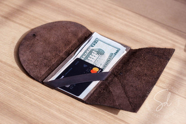 Chocolate Bill Presenter with Button Stud