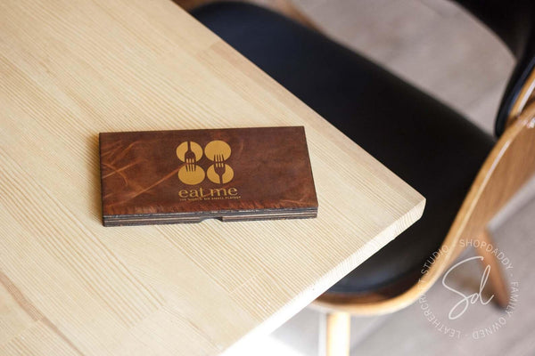 Stylish restaurant Check Presenter with Magnets