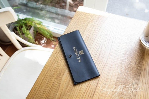 restaurant guest leather check holder