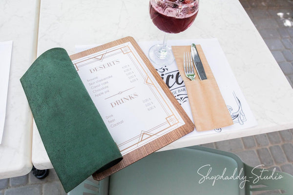 wooden board for restaurant daily specials shopdaddy studio