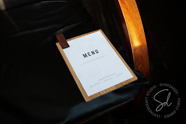 bar wooden menu board 8.5x11 shopdaddy studio