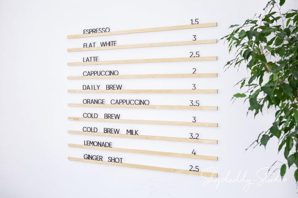wall wooden message board shopdaddy studio