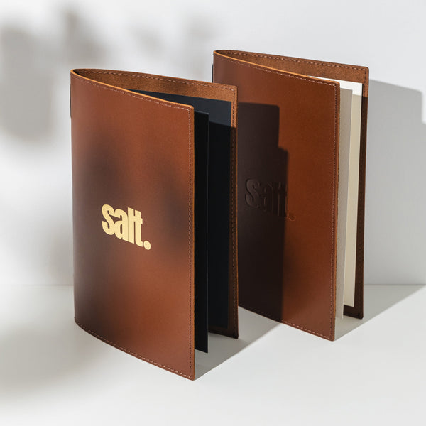 leather menu covers