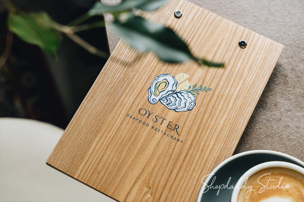 Custom Lacquer Wooden Menu Holder for bar