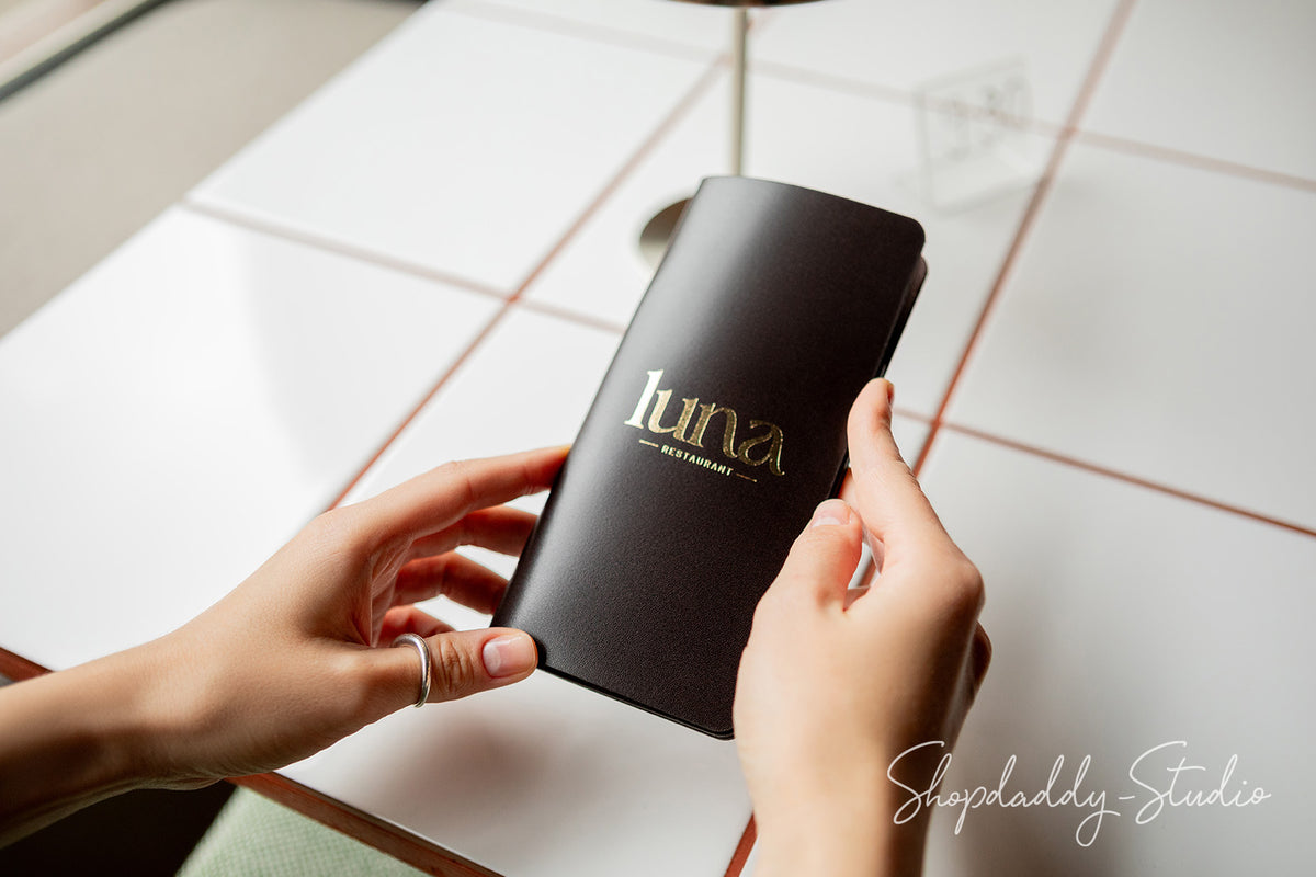 Custom Rounded Check Presenter for restaurant