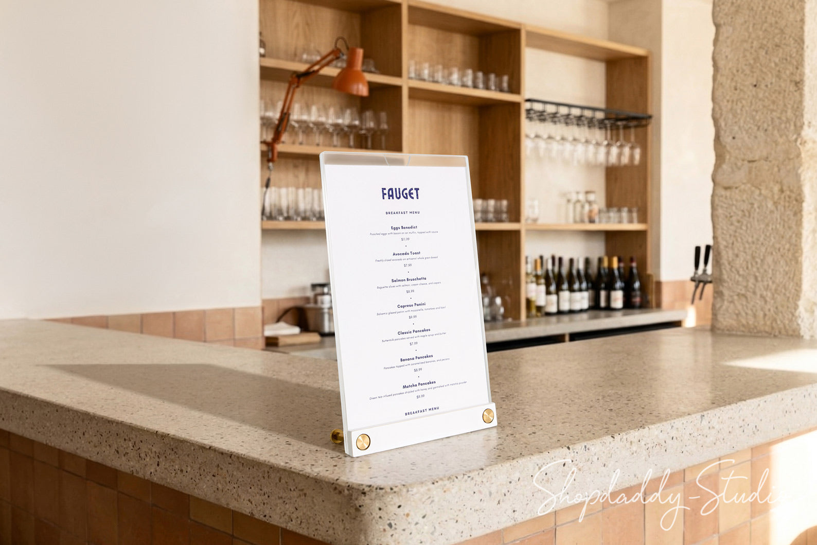 Custom Table Talkers for Restaurants & Hotels | Shopdaddy Studio