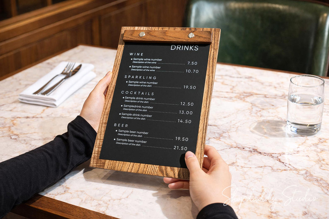 MENEオーダーページ Menu Boards | Shopdaddy-Studio