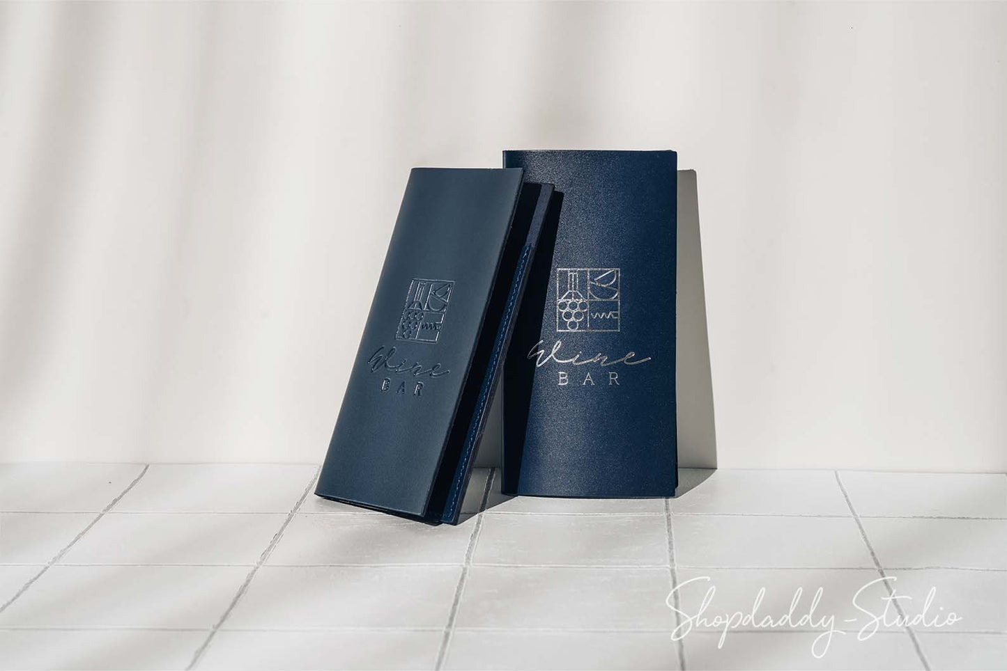 Modern Italian Leather Server Book for restaurant