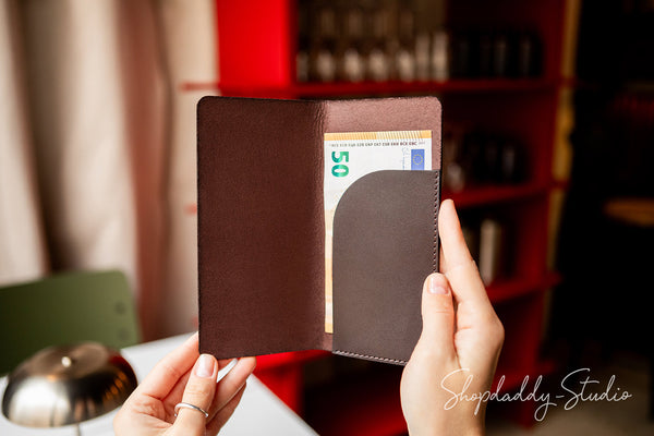 Personalized Rounded Check Presenter for cafe