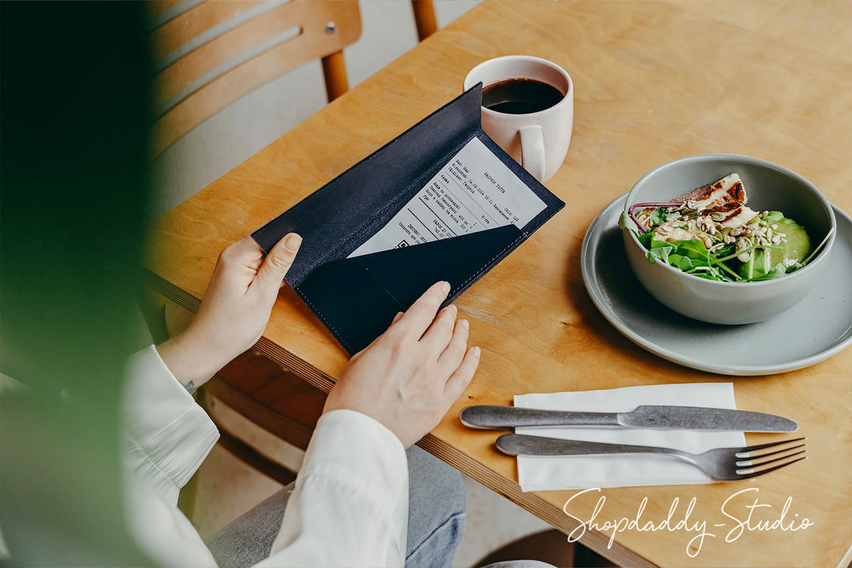 Personalized Server Book For Waiter For Restaurant