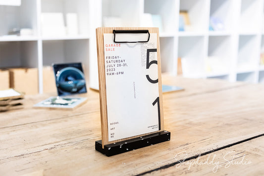 Premium Quality Table Stand Menu Holder for restaurant