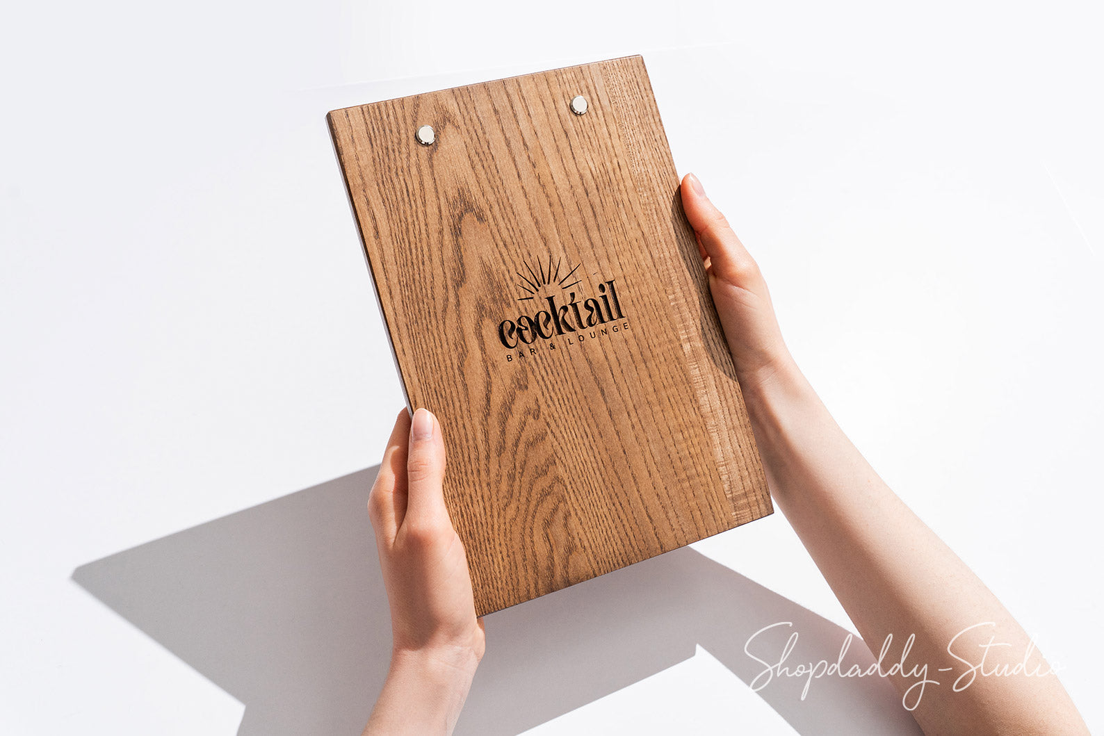 Walnut Wooden Menu Board – Shopdaddy-Studio