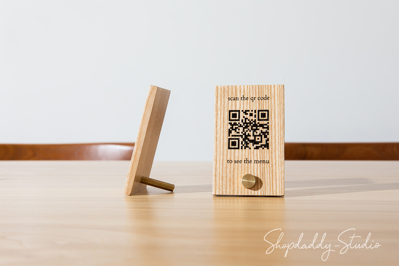 Set Of 5 pcs QR Code Signs – Shopdaddy-Studio