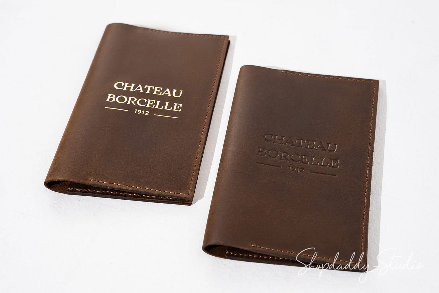 Stylish Leather server book with Two Pockets for restaurant