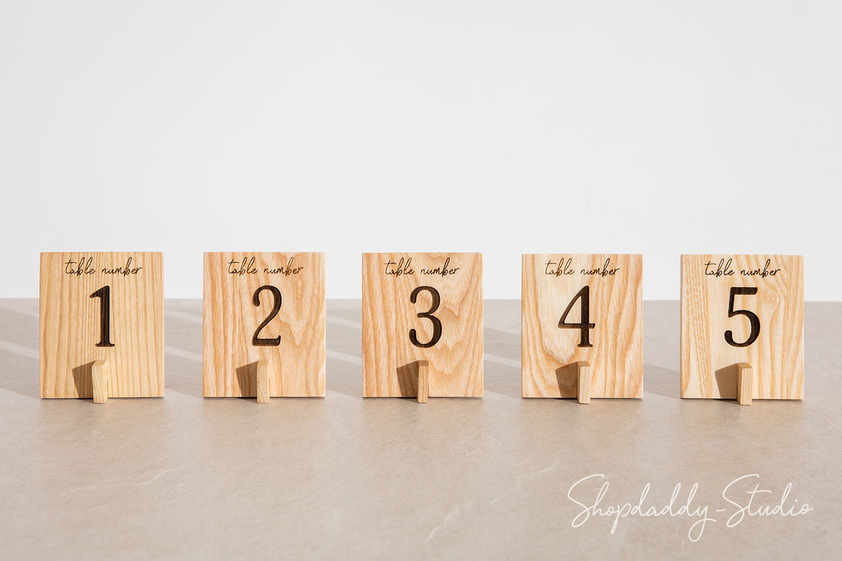 Stylish Set Of Table Numbers With Qr Code for wedding