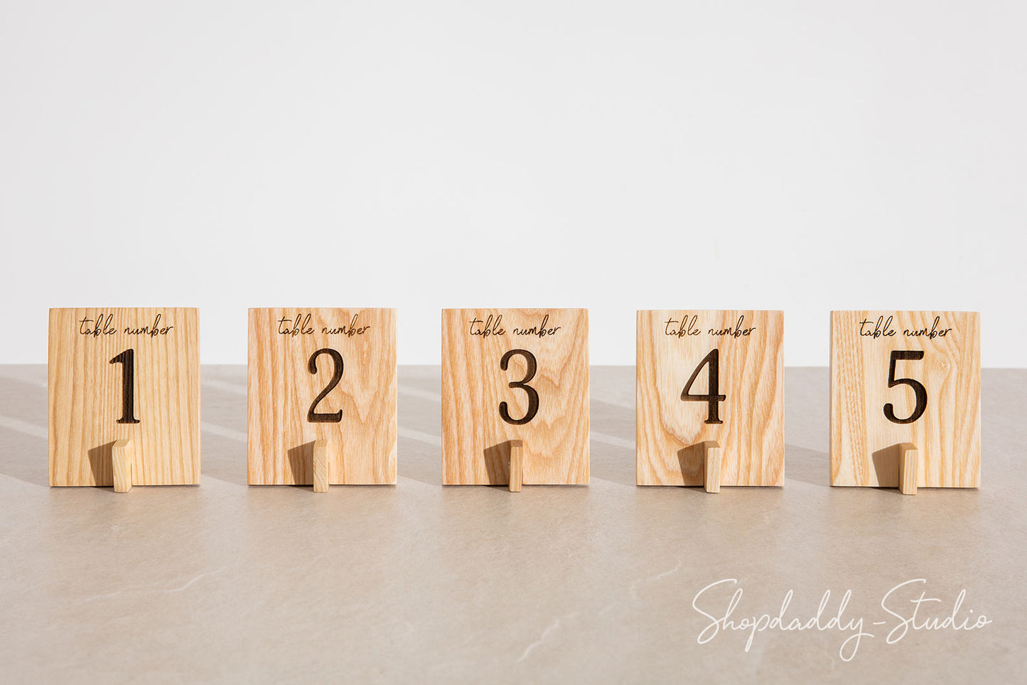 Stylish Set Of Table Numbers With Qr Code for wedding
