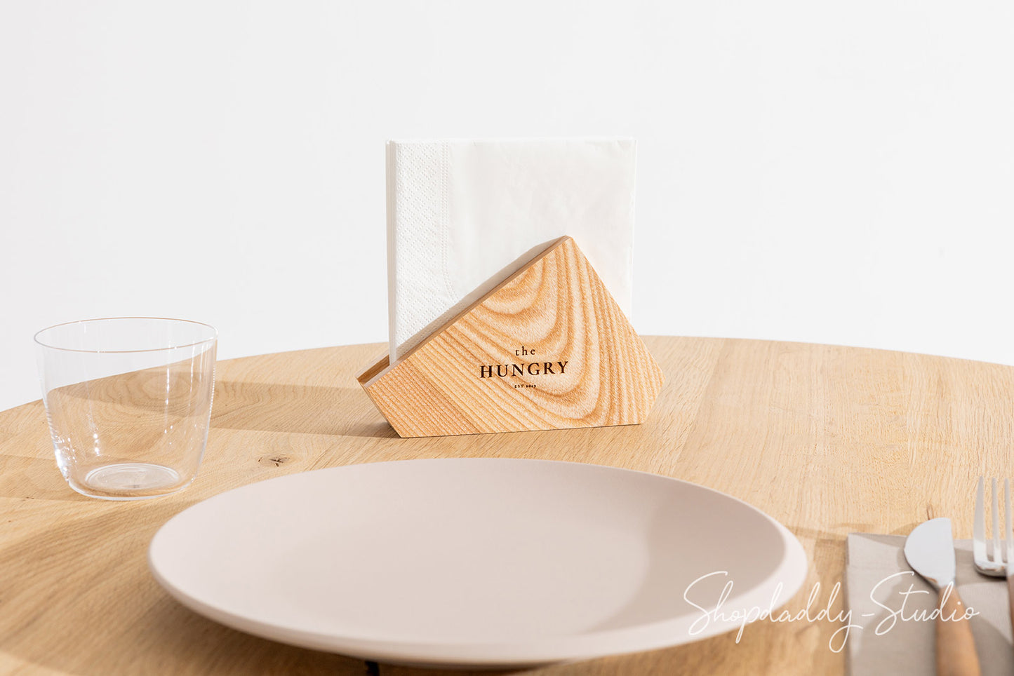 Wooden Napkin Holder for bar