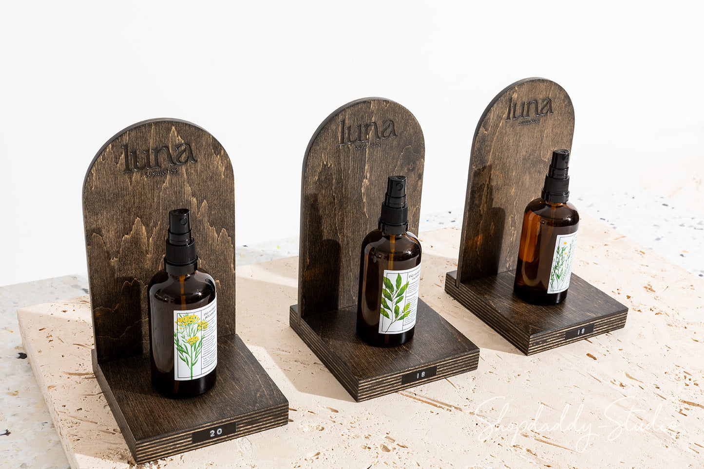 Wooden Product Display Table Stand for Business