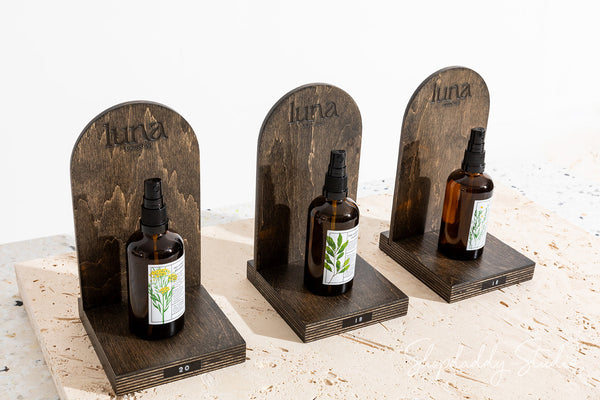 Wooden Product Display Table Stand for Business