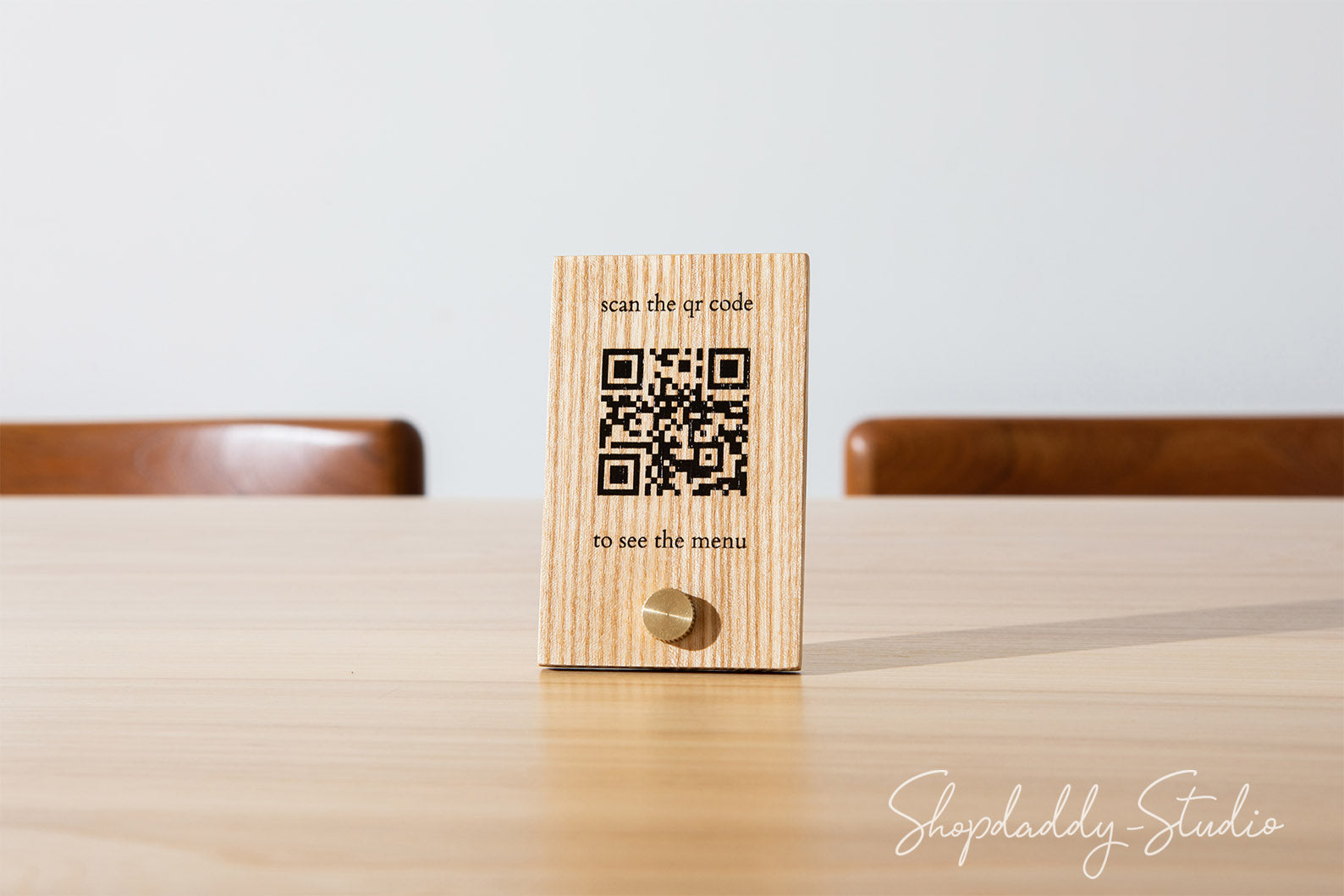 Set Of 5 pcs QR Code Signs – Shopdaddy-Studio