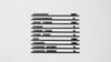 Elegant Black Wall Menu PVC Letter Board for Restaurants & Cafe