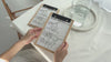 Stylish Wooden Menu Holder With Leather Binding