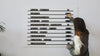Metal Wall Menu Letter Board With Black PVC Letters
