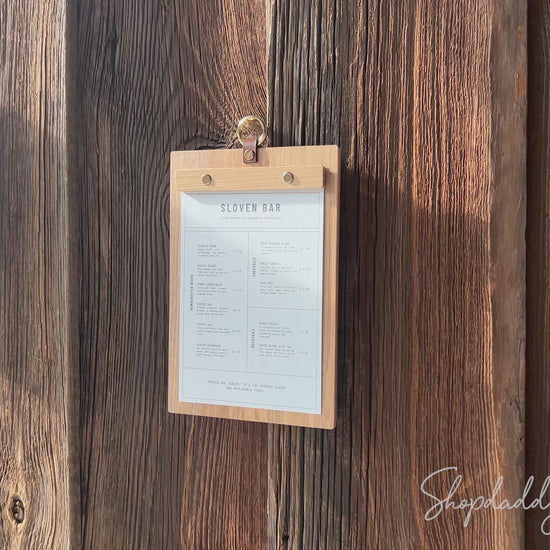 Restaurant Menu Covers, Cafe Coffee Bar Menu Board, Wooden Menu Holder, Table Menu Folder, Menu Sleeves, Wedding Guest Book, Wood Clipboards, restaurant supplies, shopdaddy-studio, sign holders, 8.5x5.5, a4, a5, 8.5x11, menu book, clip board holder, drink menu covers, menu holder, wine list, menu stand easel, flyer holder, custom menu case, menu paper design, wedding menu holder, wall menu board, wall menu board holder, International shipping, wholesale price