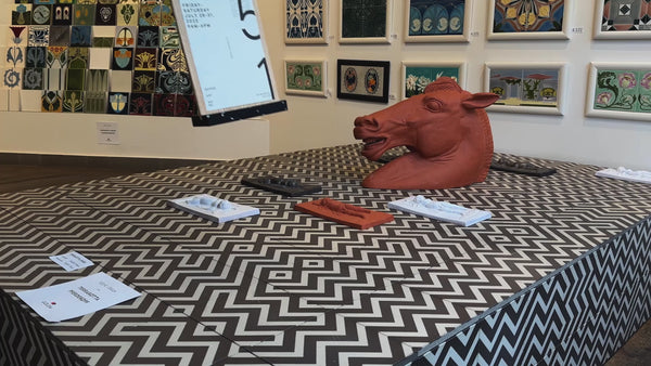 Black Angled Plastic Base with Ash wood Laquer Board