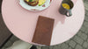 Rusty Leather Server Book with Pen Loop