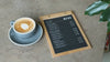 Lacquer Wooden Menu Board