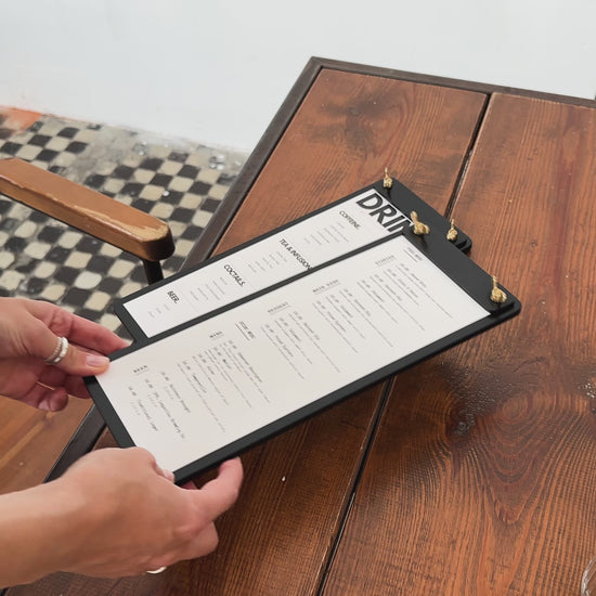 Black Plywood Board with Plank