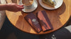 Brown Rounded Check Presenter