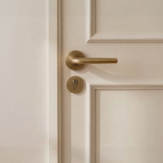 Walnut Double-Sided Wooden Door Hanger