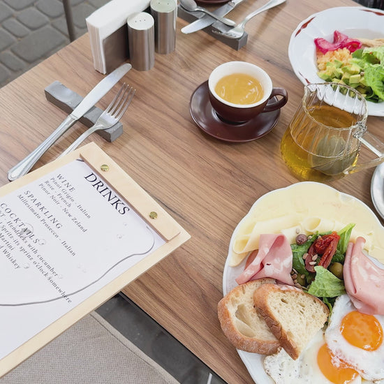Wooden Menu Board