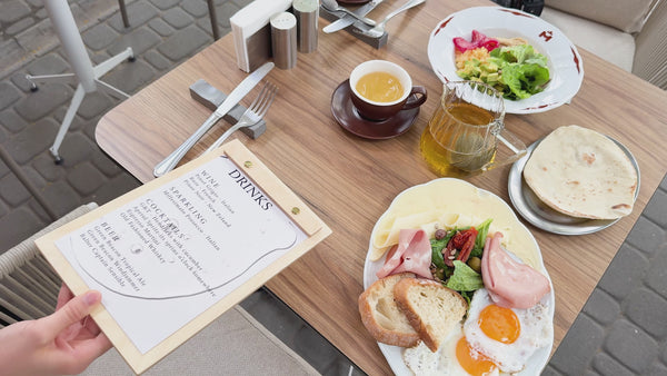 Wooden Menu Board