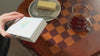 White Wooden Check Presenter Box